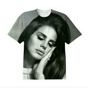 Lana Del Rey Sad Girl Large tee
